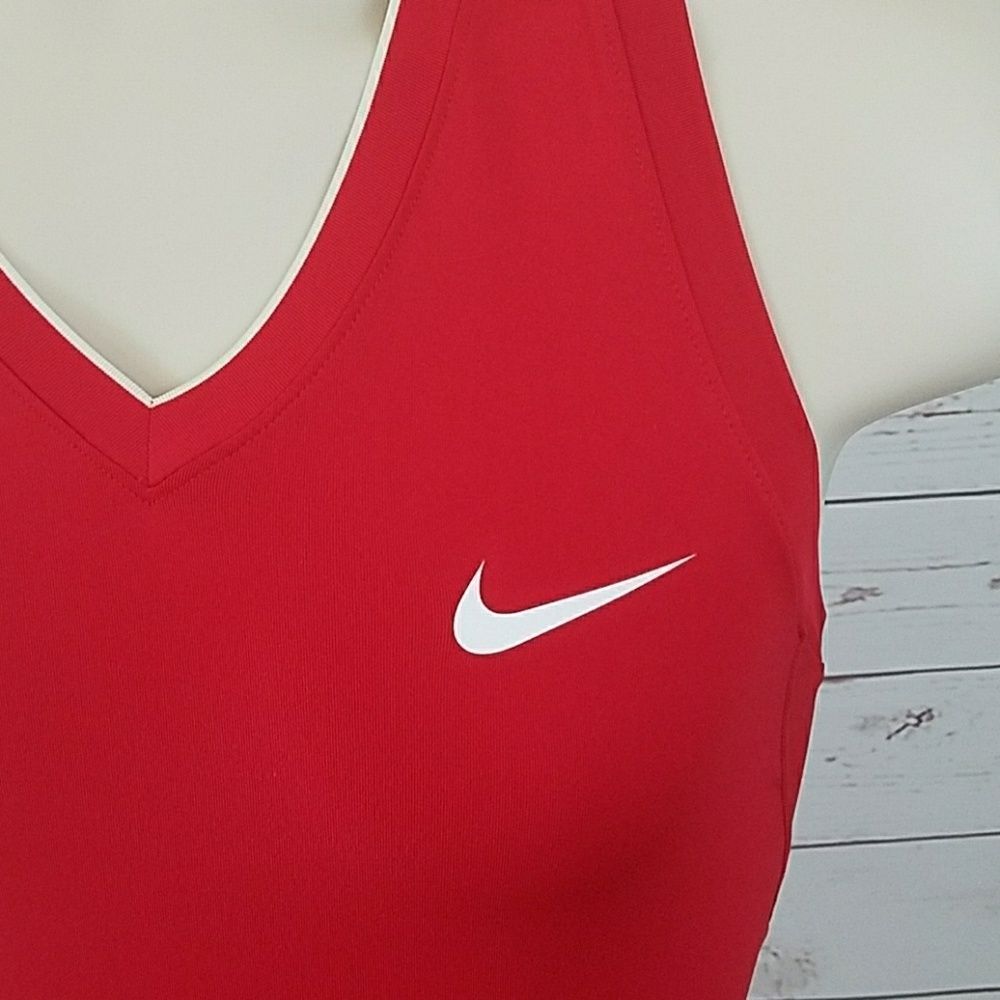 Nike Womens Pro Compression Shirt Red Small Nwt - Picture 3 of 8